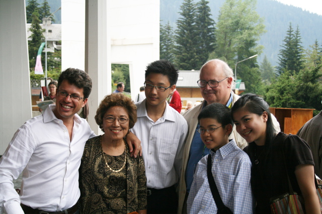 Vicki Bragin in Verbier, Switzerland